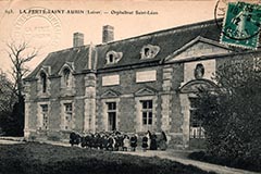Orphelinat Saint-Léon<br>Aile Sud du château - 1912